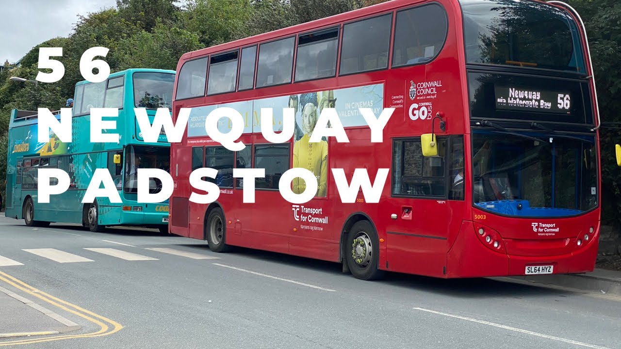 Full route 56 Newquay to padstow transport for Cornwall