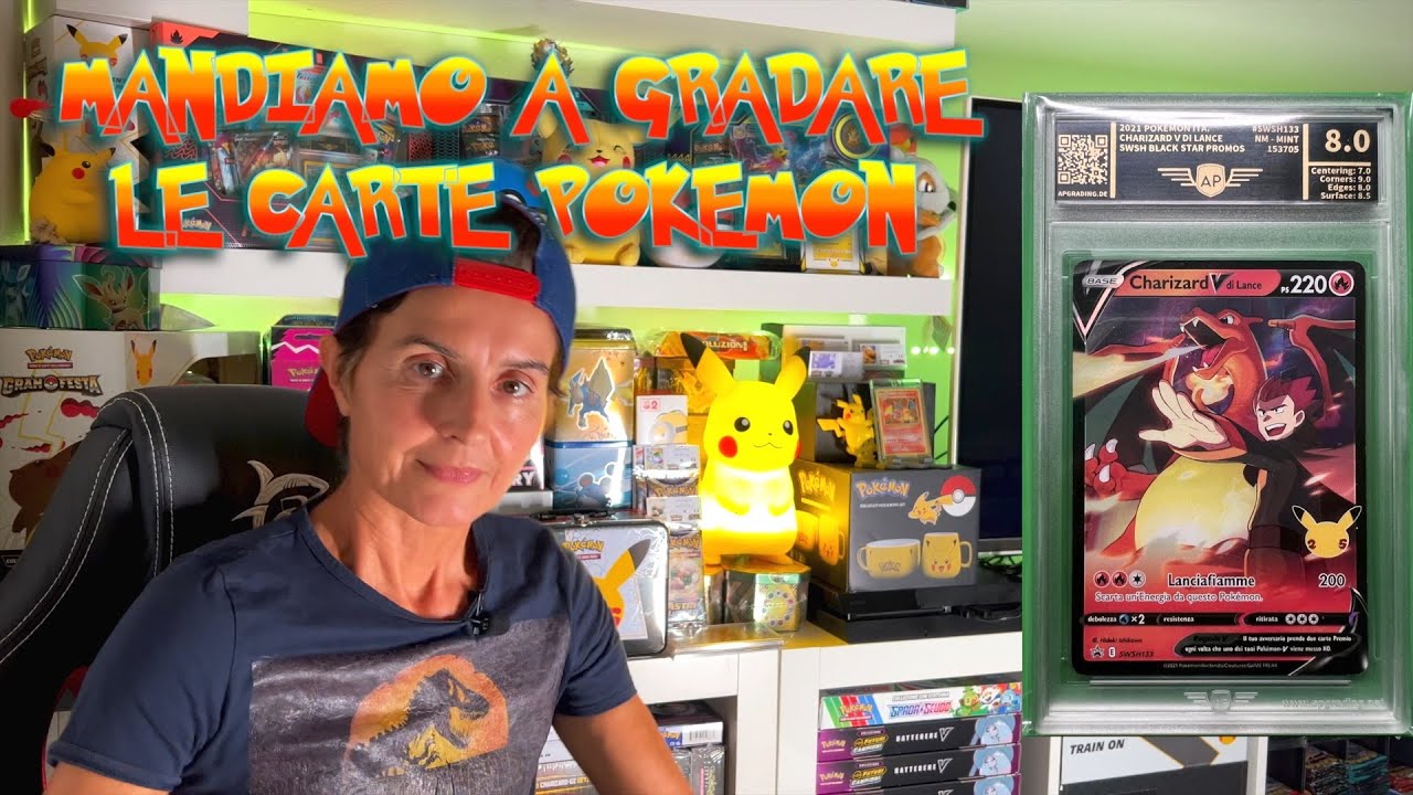 MANDIAMO A GRADARE LE CARTE POKEMON DA AP GRADING 🥳