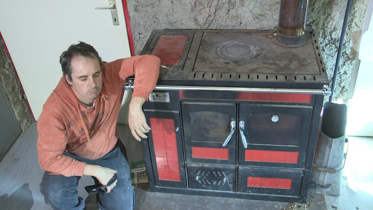 Der alte Knacker informiert: Klover Termocucina Stückgut Küchenofen mit Zentralheizungsf - RY-00051