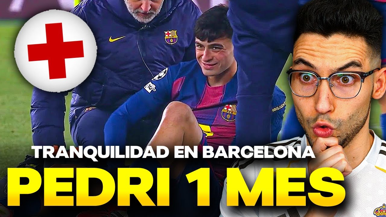 🚨¡PEDRI 1 MES LESIONADO! ¿Puede SOBREVIVIR el BARÇA SIN ÉL? ANÁLISIS de los PRÓXIMOS 7 PARTIDOS