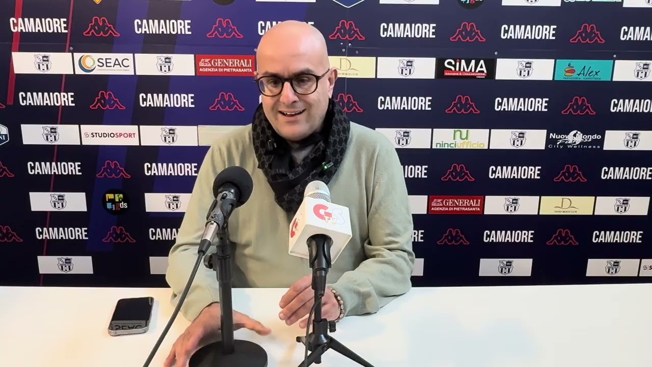 Gs Tv - il dg Filippo Vetrini dopo Camaiore-Us Grosseto 1-0
