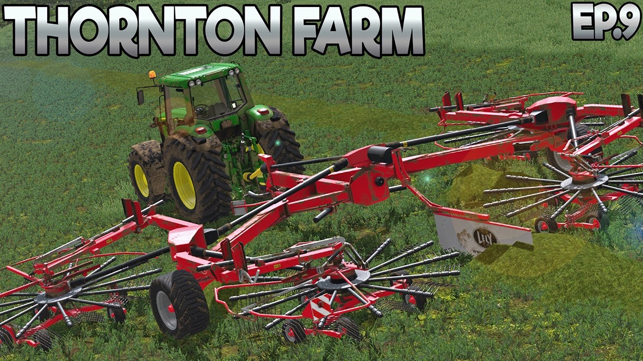 Thornton Farm - Farming Simulator 17 -  Ep.9 (with Wheel Cam)