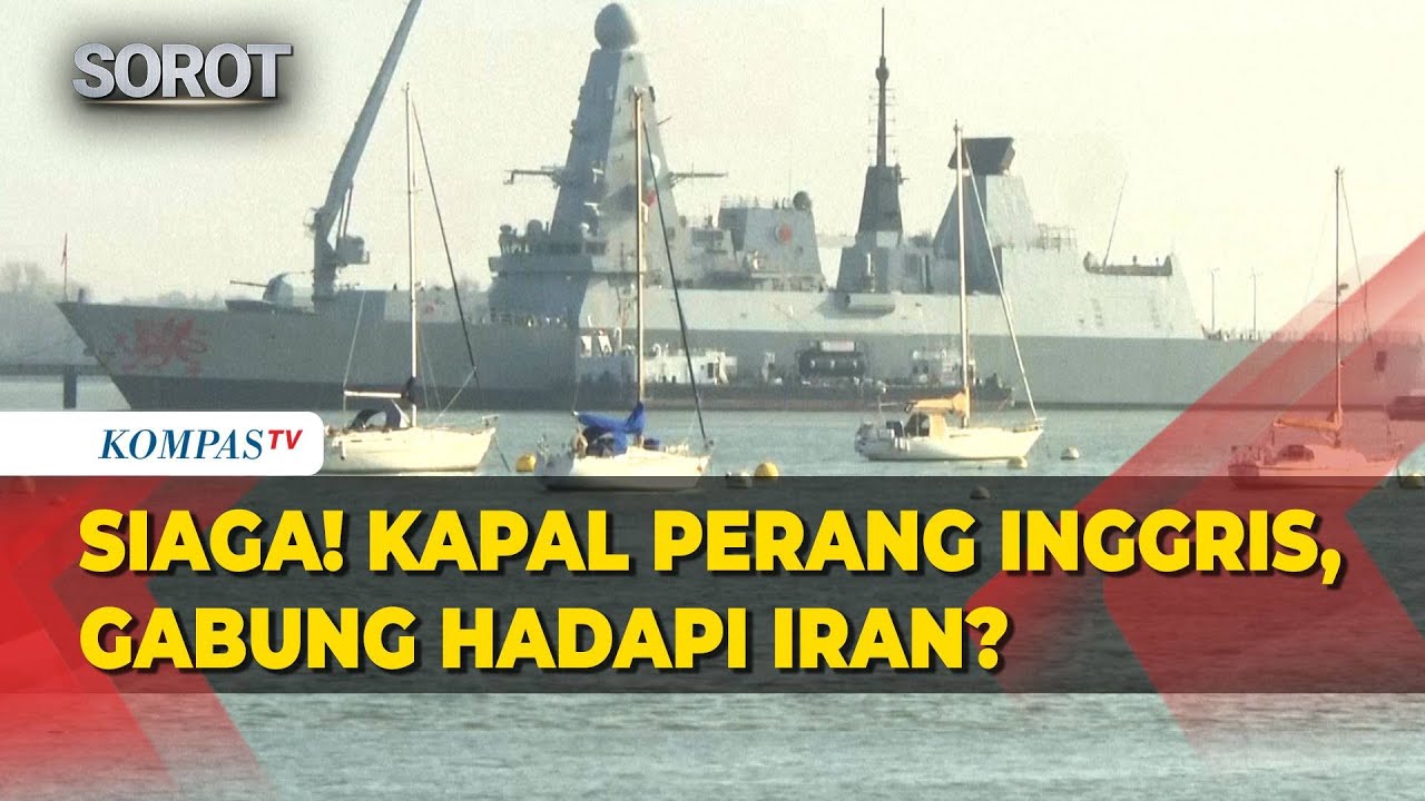 Memanas Perang Iran VS AS-Israel, Kapal Destroyer Kerajaan Inggris Siaga Penuh