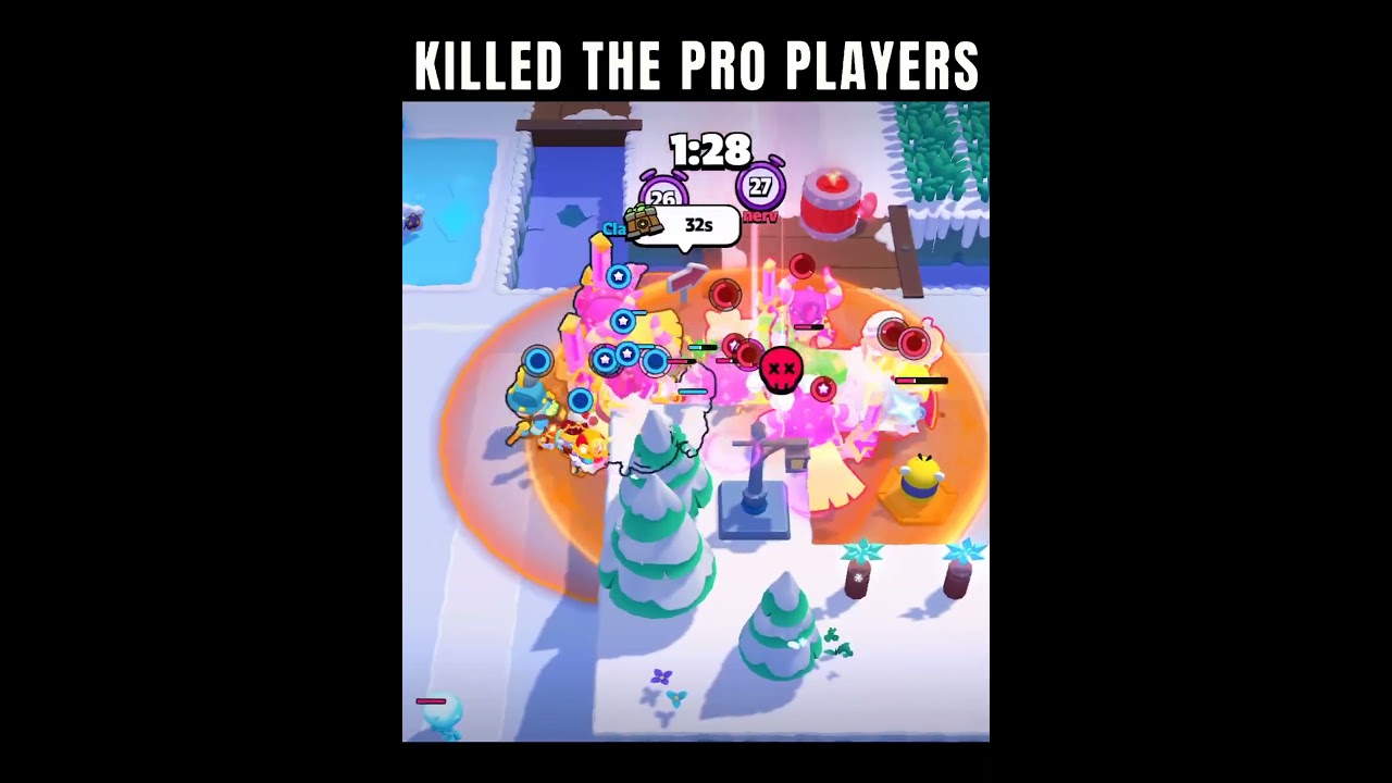squad Busters:- killed the pro player in lobby #squadbusters #supercell #brawlstars #games #india