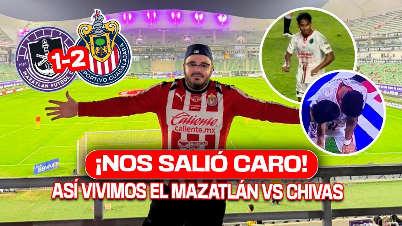 ASÍ VIVIMOS Y SUFRIMOS EL TRIUNFO DE CHIVAS! 5 DE 5 Y SUPER LÍDERES 