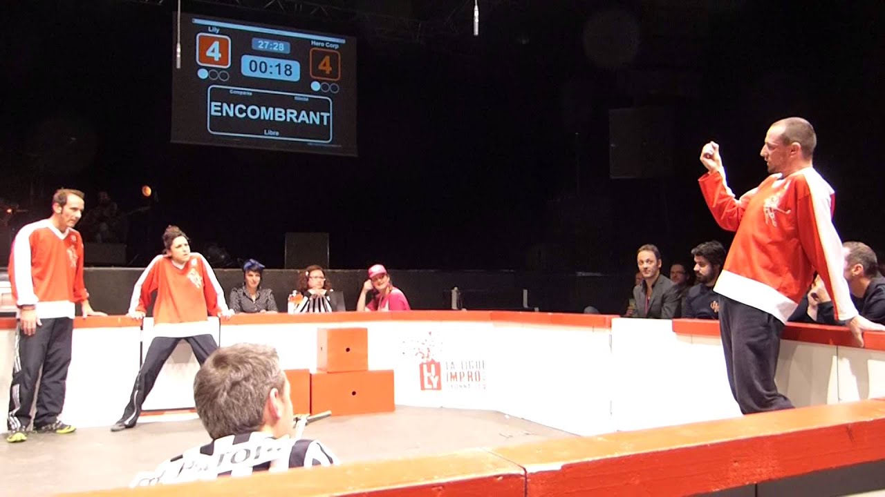 Encombrant - Match d'impro HeroCorp vs Lily - 24/01/2015 - Transbordeur