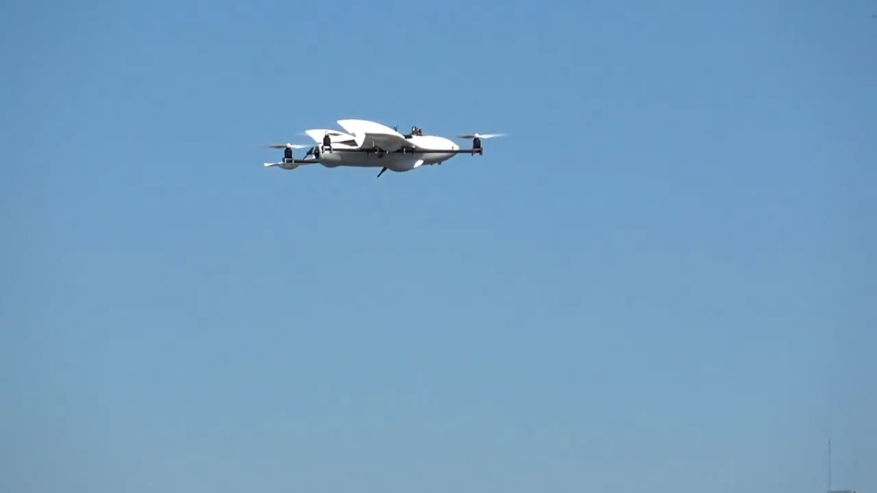 Mako Pixhawk VTOL MC to FW Transition Flight Test 2 022017