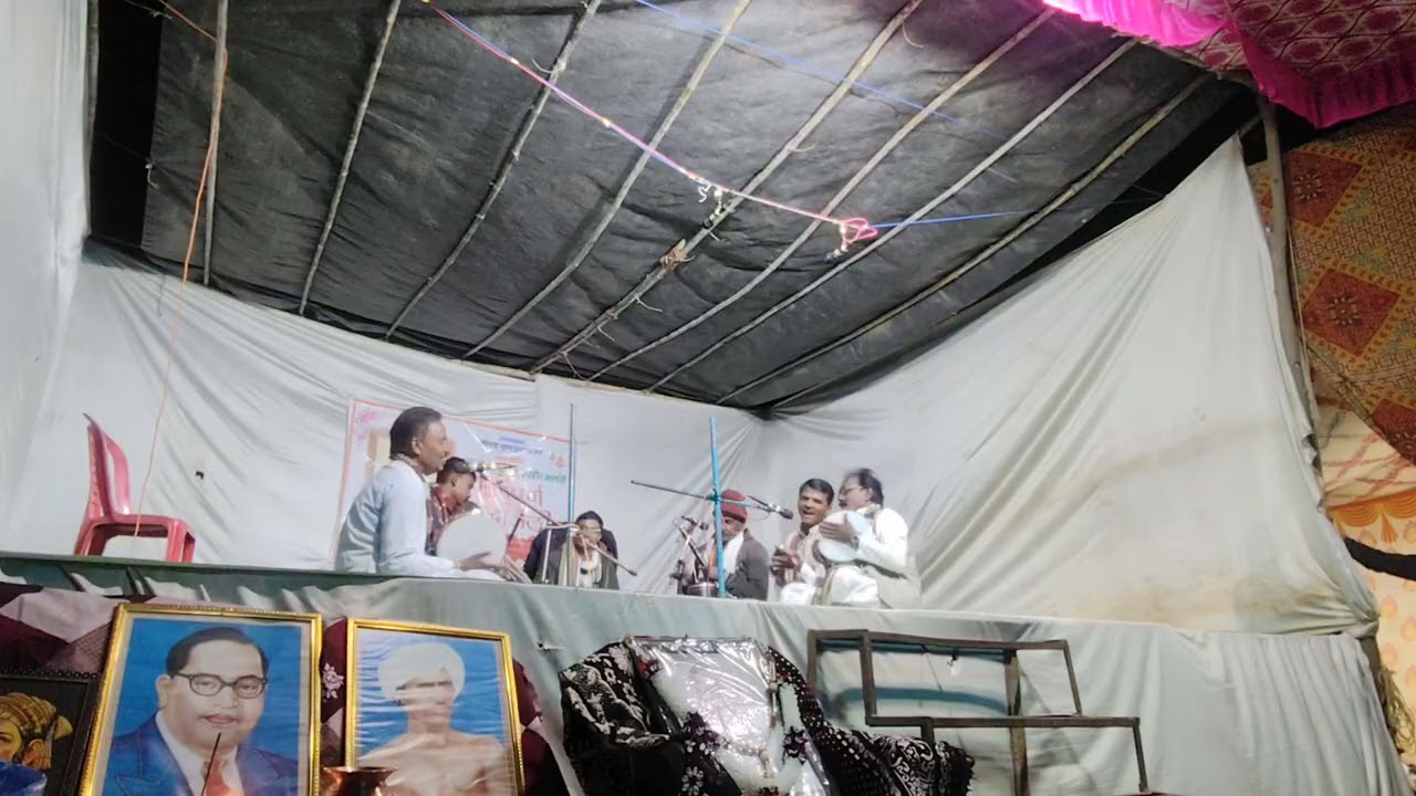 शाहीर बुधाजी भलावी यांच्या श्रद्धांजली निमित्त झालेला प्रोग्राम दहेगाव 8806875458