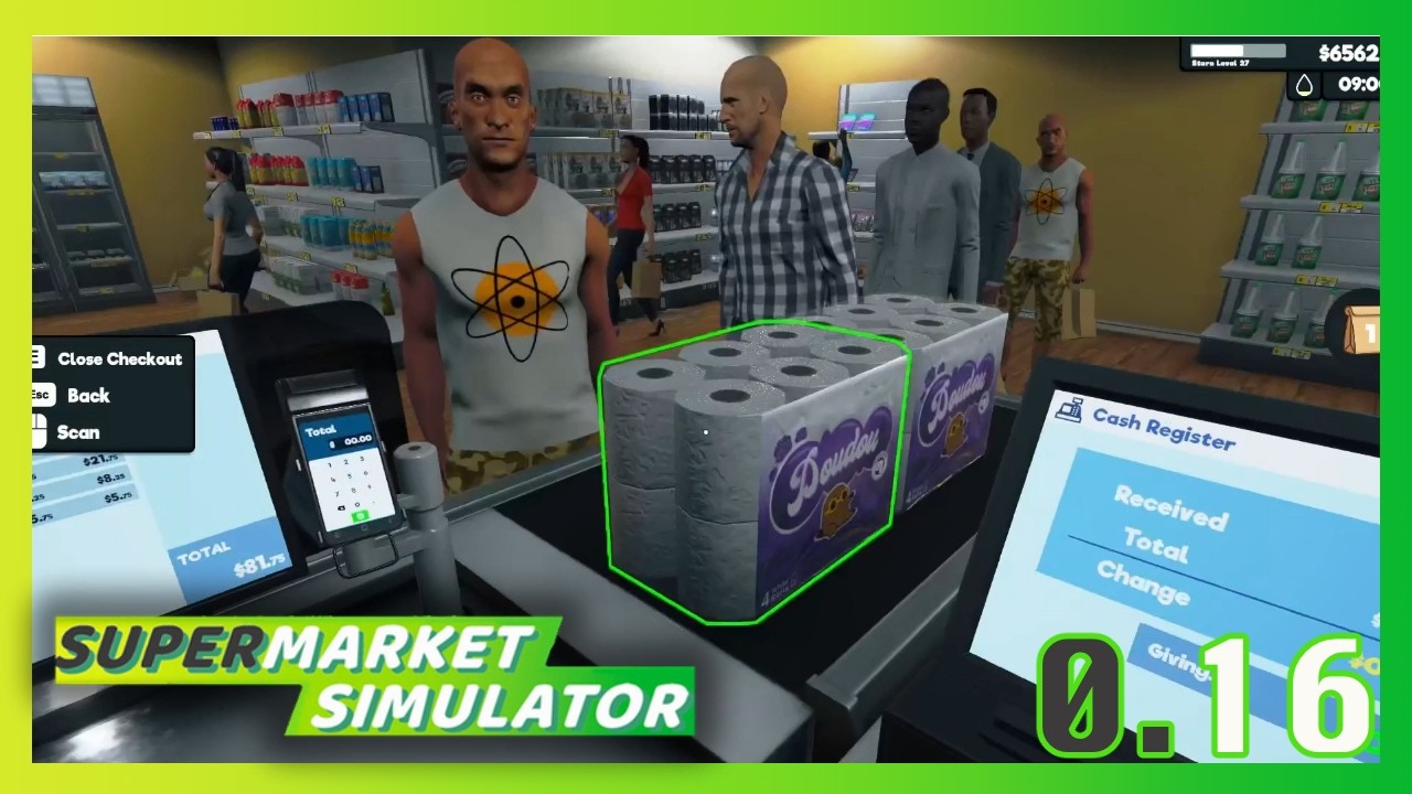 Simulator Showcase: Supermarket Simulator Part 0.16