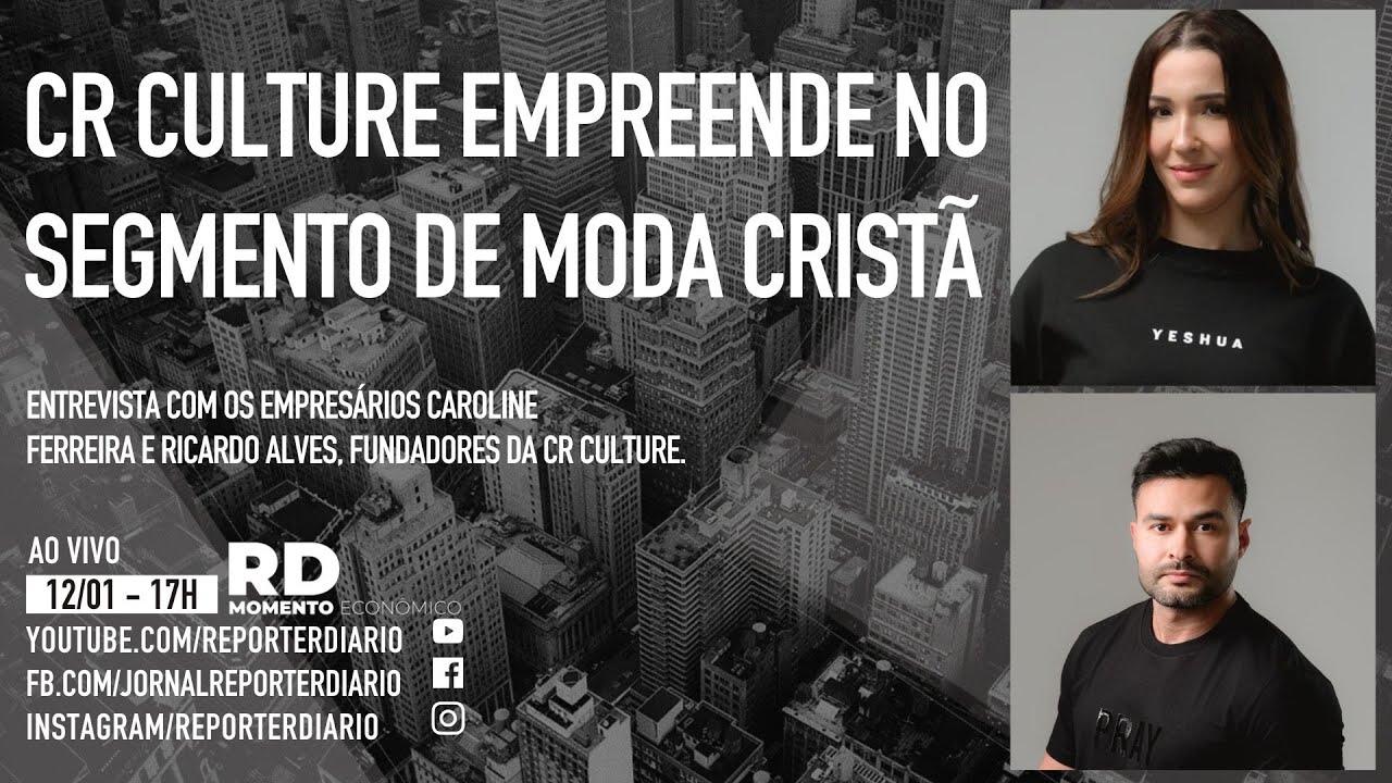 CR Culture empreende no segmento de moda cristã