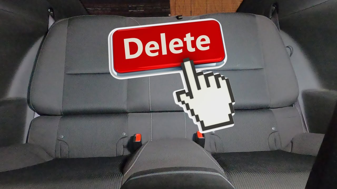 5th Gen Camaro - BACK SEAT REMOVAL