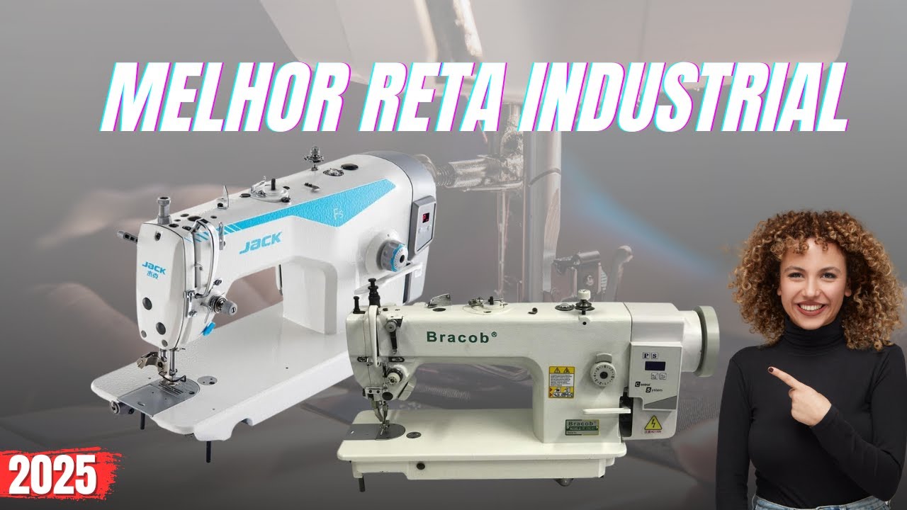 MAQUINA DE COSTURA RETA INDUSTRIAL - TOP 4 MELHORES MAQUINAS RETA - QUAL MELHOR RETA INDUSTRIAL