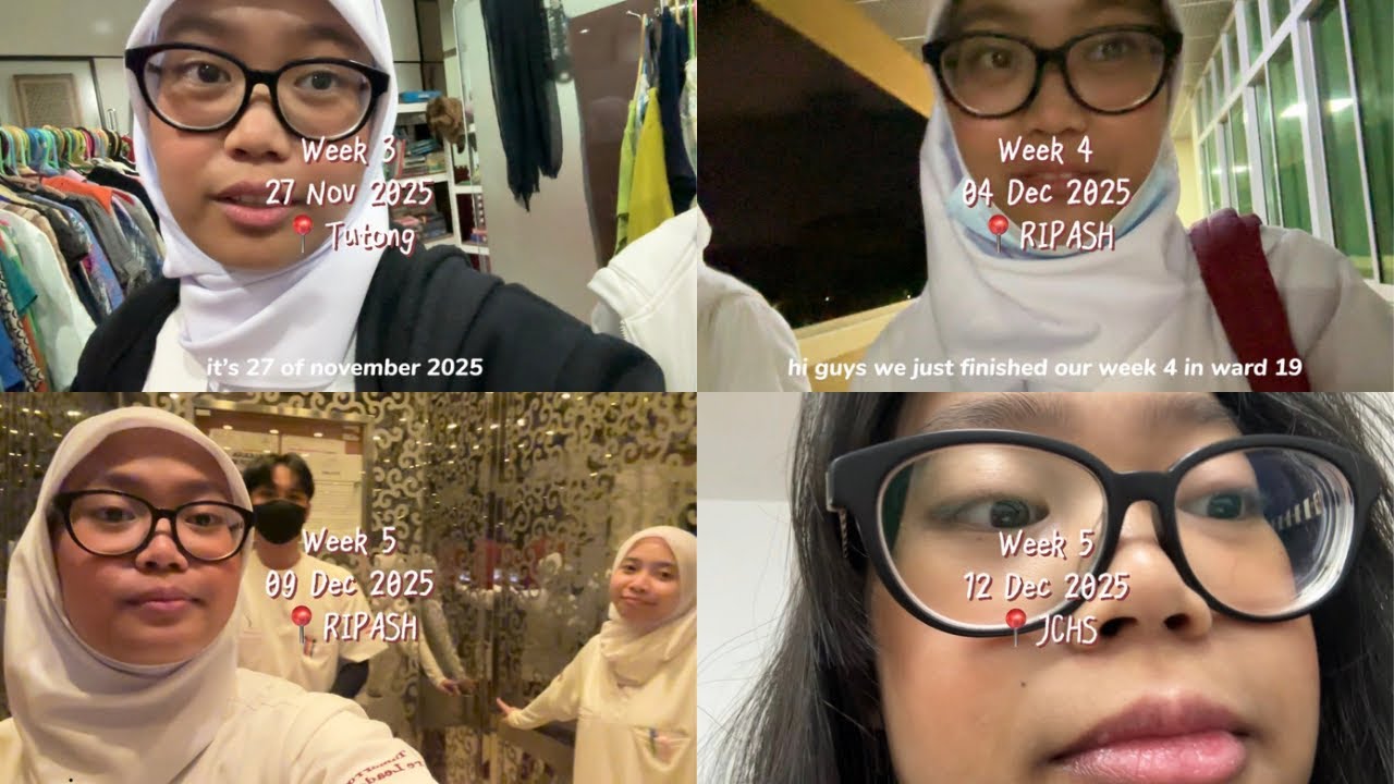 nursing school vlog | the last few weeks of clinicals