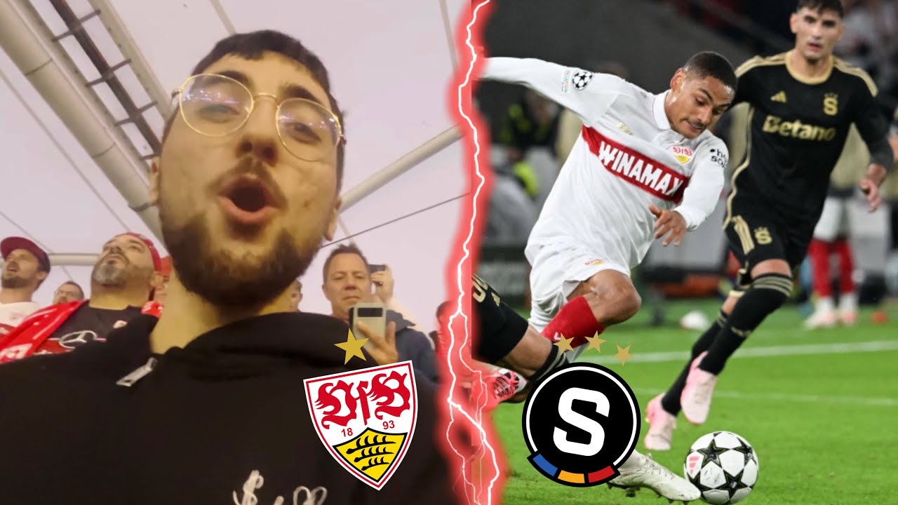 Mein erstes mal!  |Champions League VFB Stuttgart vs Sparta Prag 😱