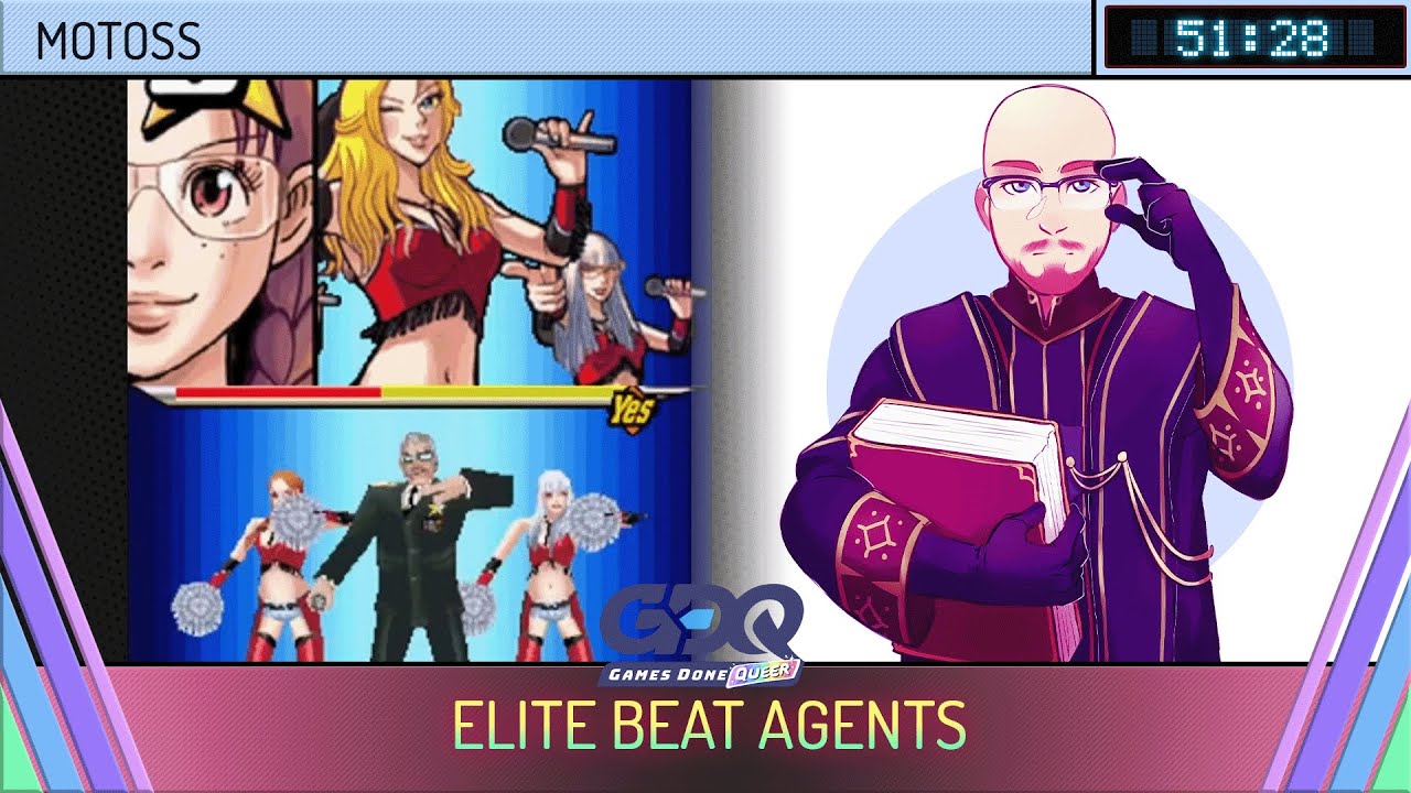 Elite Beat Agents by Motoss in 51:28 -  Games Done Queer 2025