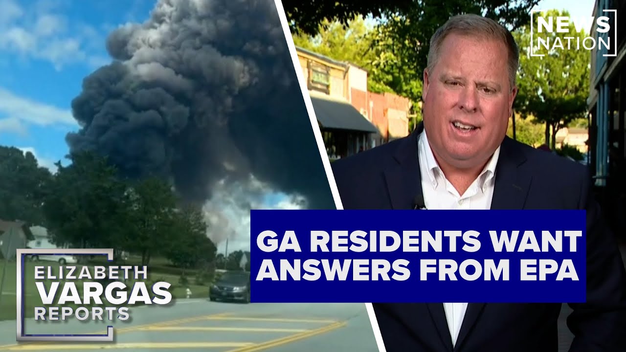 Georgia residents sick after chemical fire | Elizabeth Vargas Reports