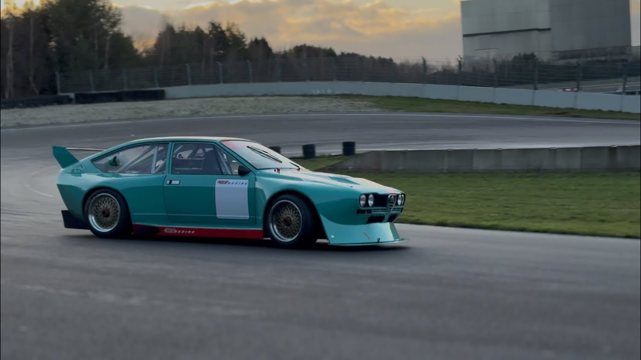 500 Horse Power Alfa Romeo GTV shakedown