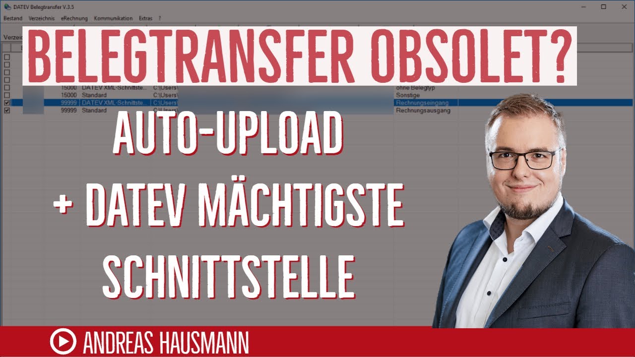 DATEV Belegtransfer - obsolet oder Geheimtipp?