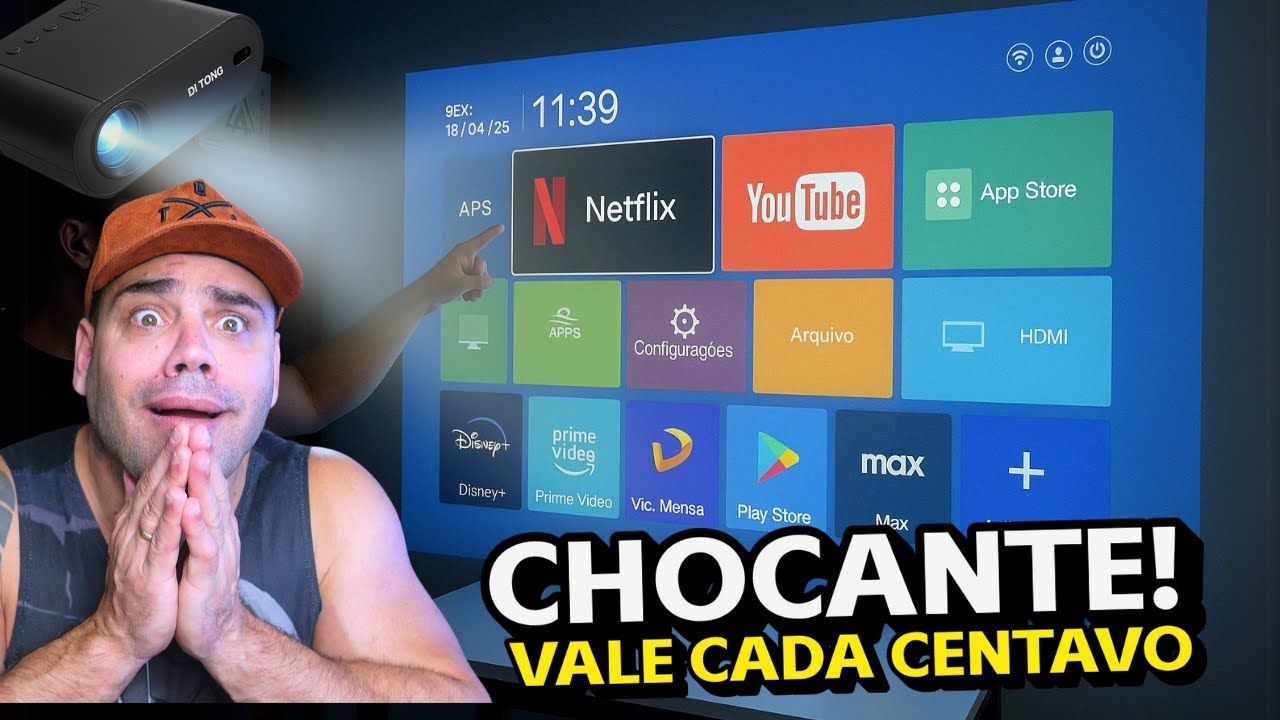 DI TONG L007CQ T&aacute; HUMILHANDO Projetor de R$3000!