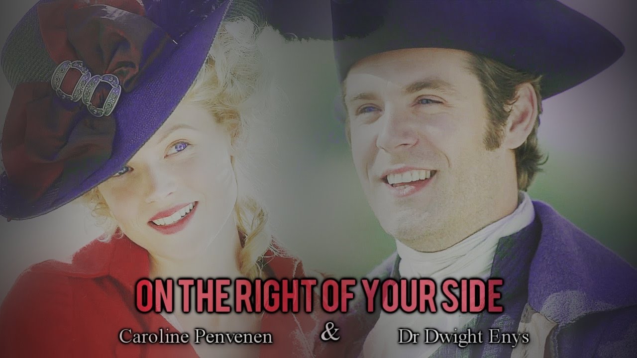 Caroline Penvenen & Dr  Dwight Enys || on the right of your side (+2x06 Poldark)