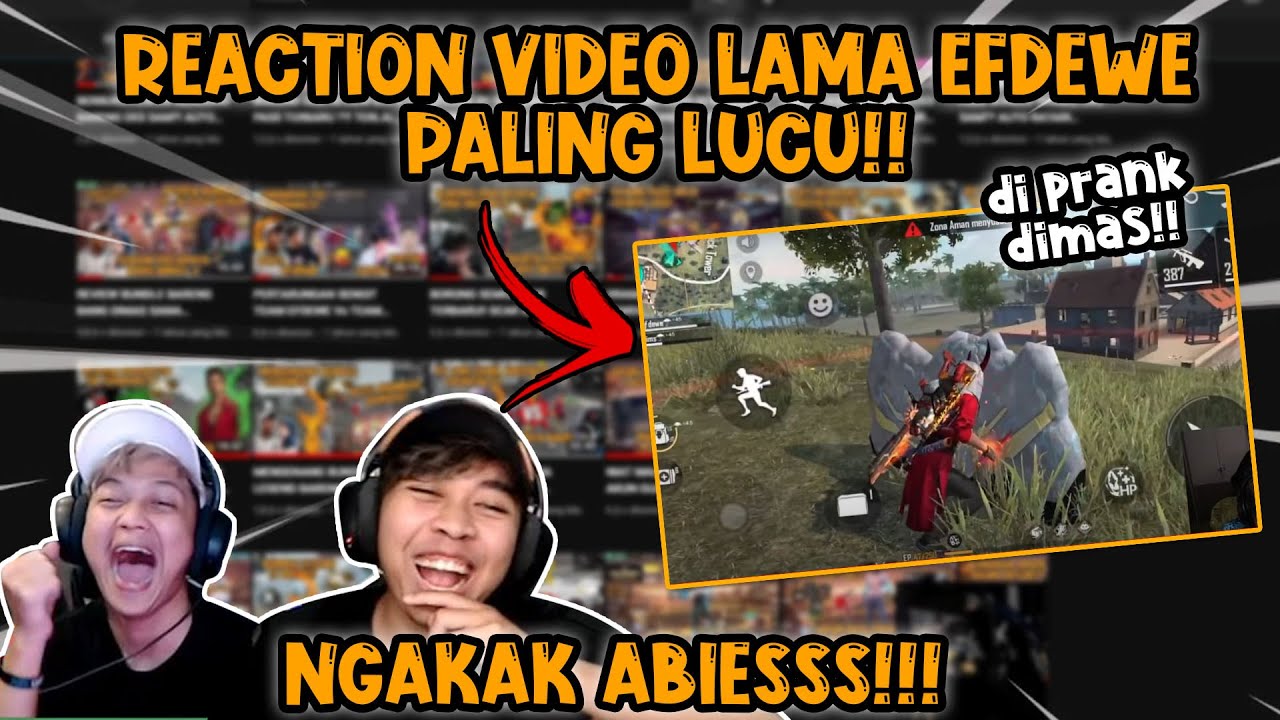 NOSTALGIA REACTION VIDEO LAMA BARENG DIMAS!! AUTO NGAKAK 🤣