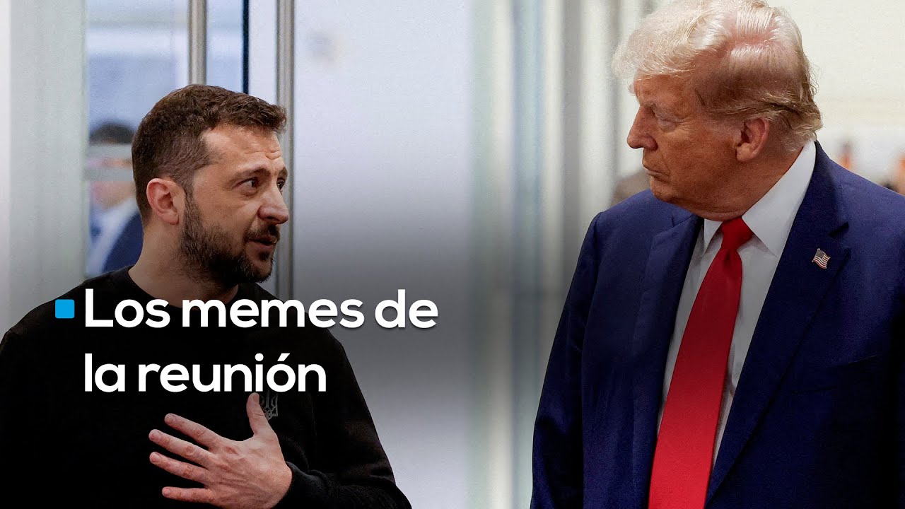 Los mejores memes hechos con IA sobre la reunión entre Trump y Zelenski en la Casa Blanca