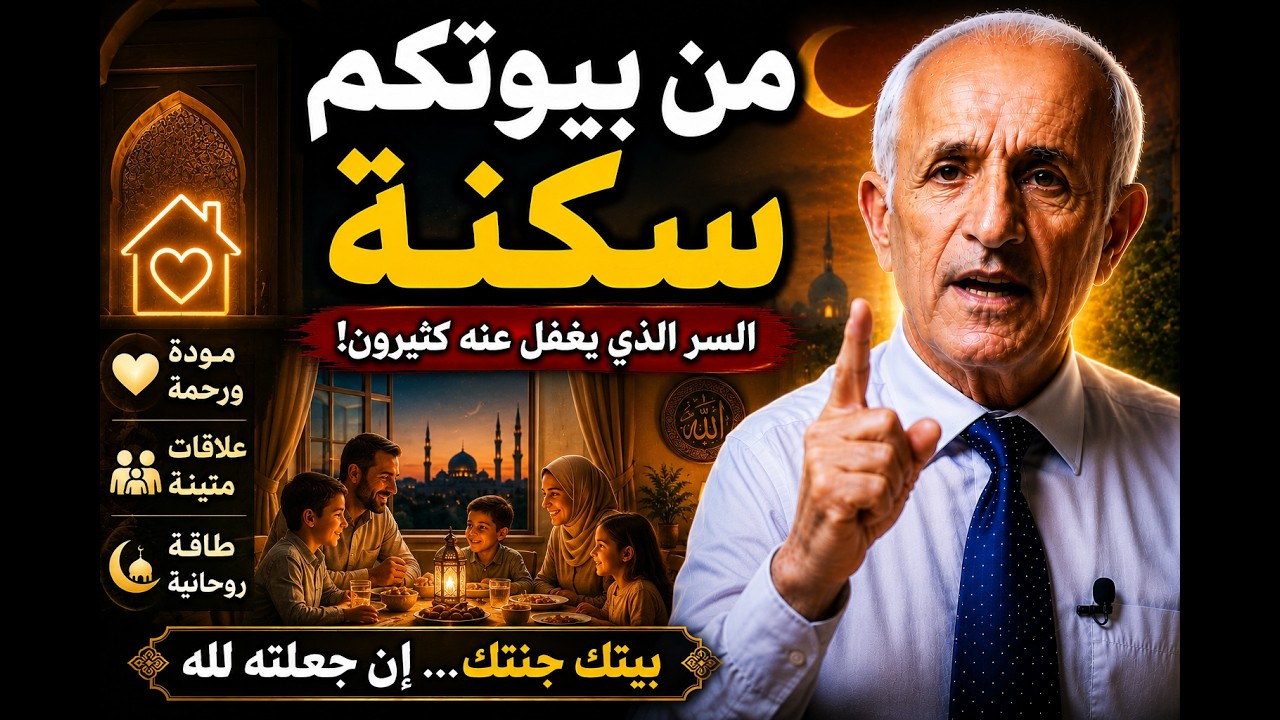 اجعلوا بيوتكم قبلة | أسرار السكينة والمودة داخل الأسرة__ د.علي منصور الكيالي