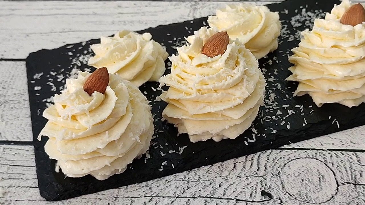 Szybki, zr&oacute;wnoważony i niedrogi krem RAFFAELLO! Bez śmietany, sera i jajek! Bardzo smaczne