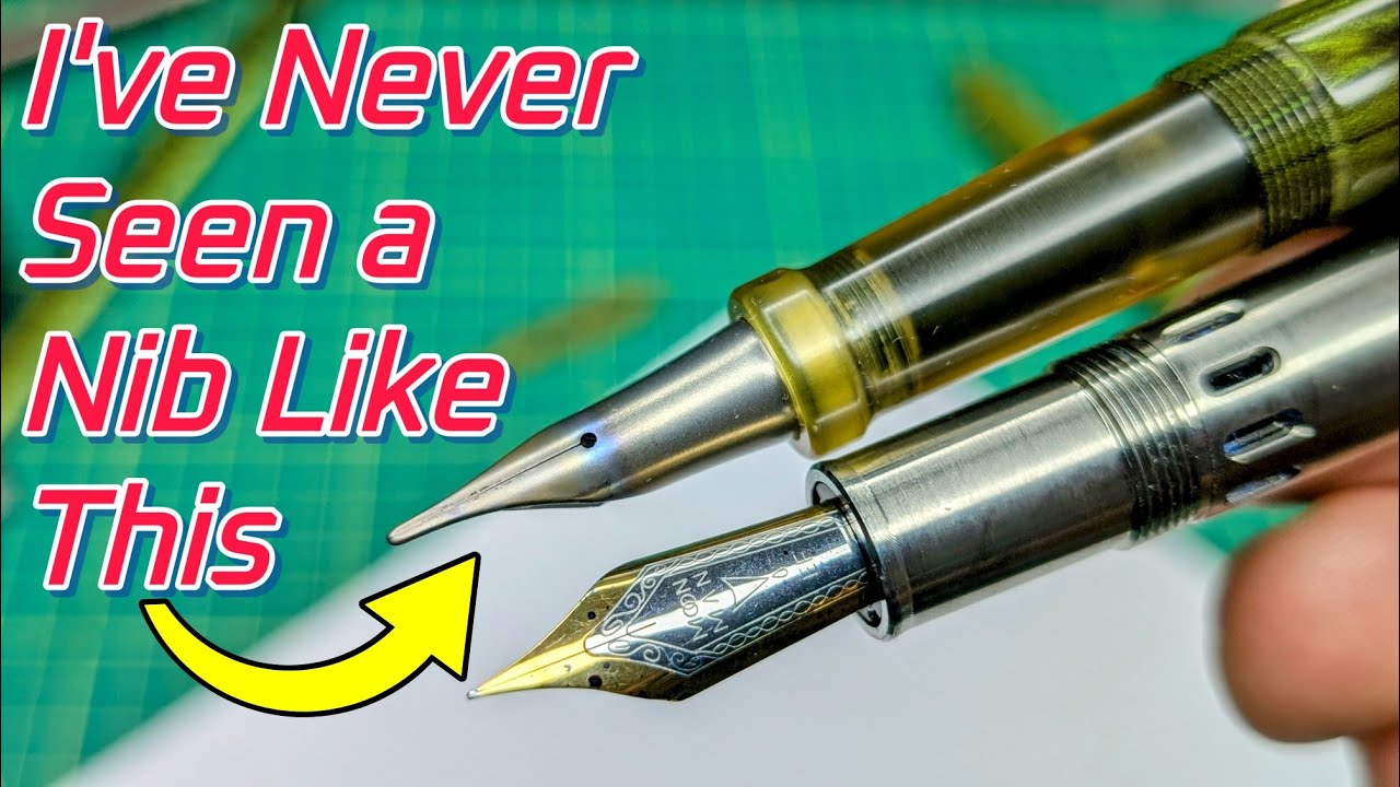 Eureka Fountain Pens Just Released CRAZY New Nib Design