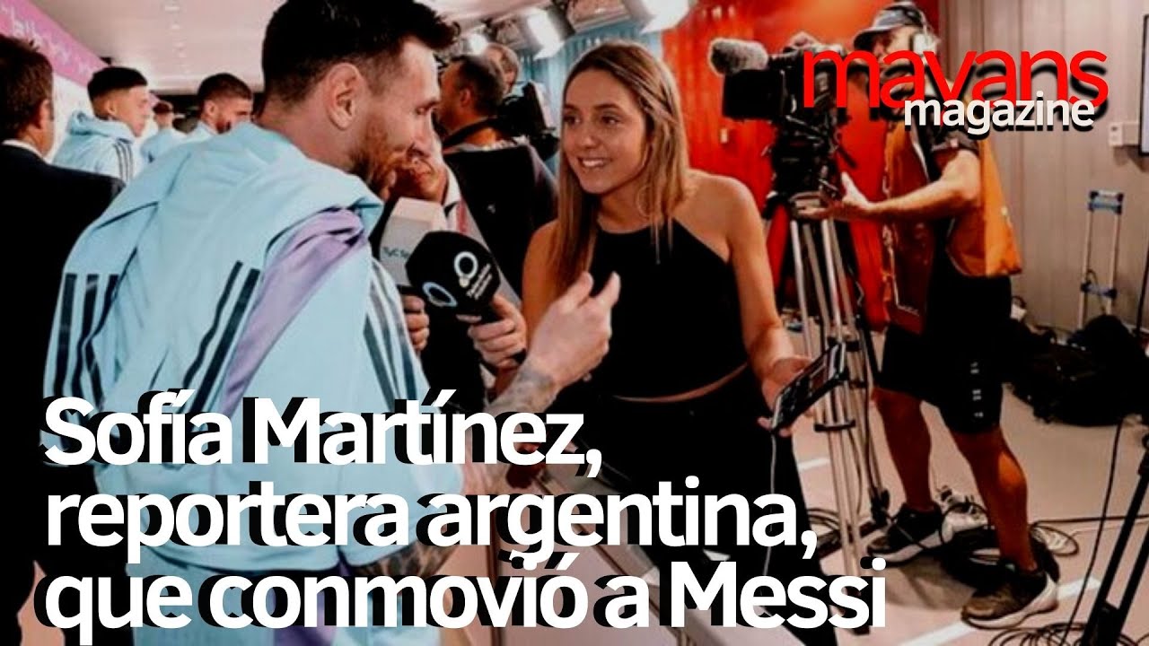 El emotivo mensaje que una periodista le dijo a Messi