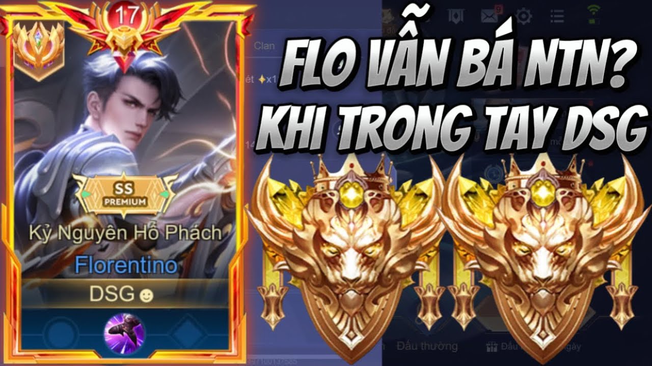 Flo Vẫn BÁ Như Thế Nào Khi Trong Tay DSG Ở Rank Chiến Thần?