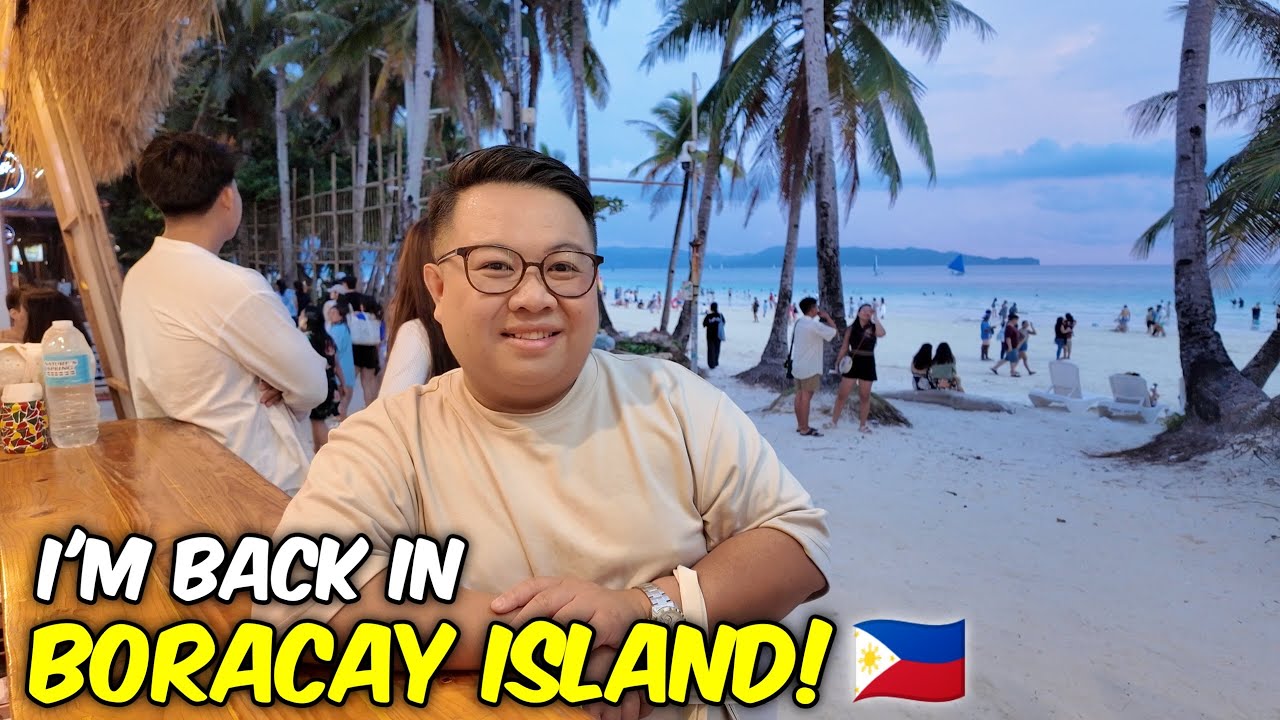 BORACAY 2024: First day in the Island! New Hotel + Walking around D'mall and Station 1! Jm Banquicio