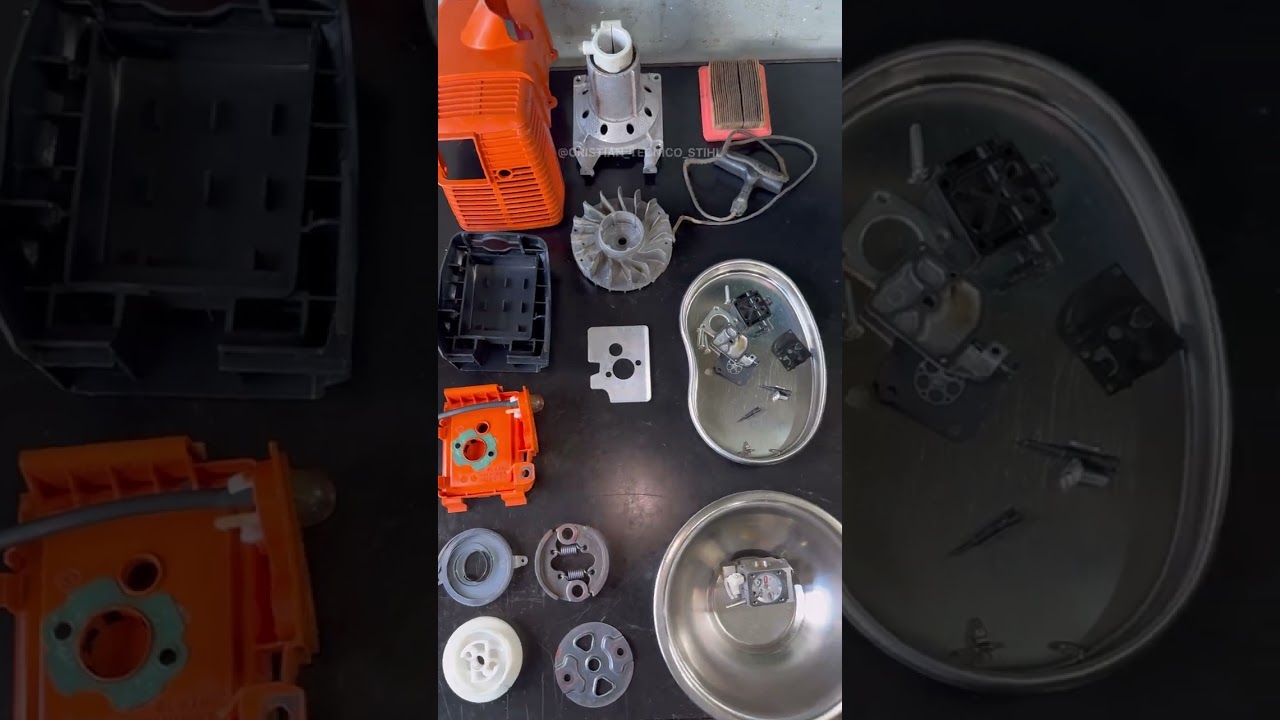 Roçadeira fumaçando muito? - Stihl FS 120
