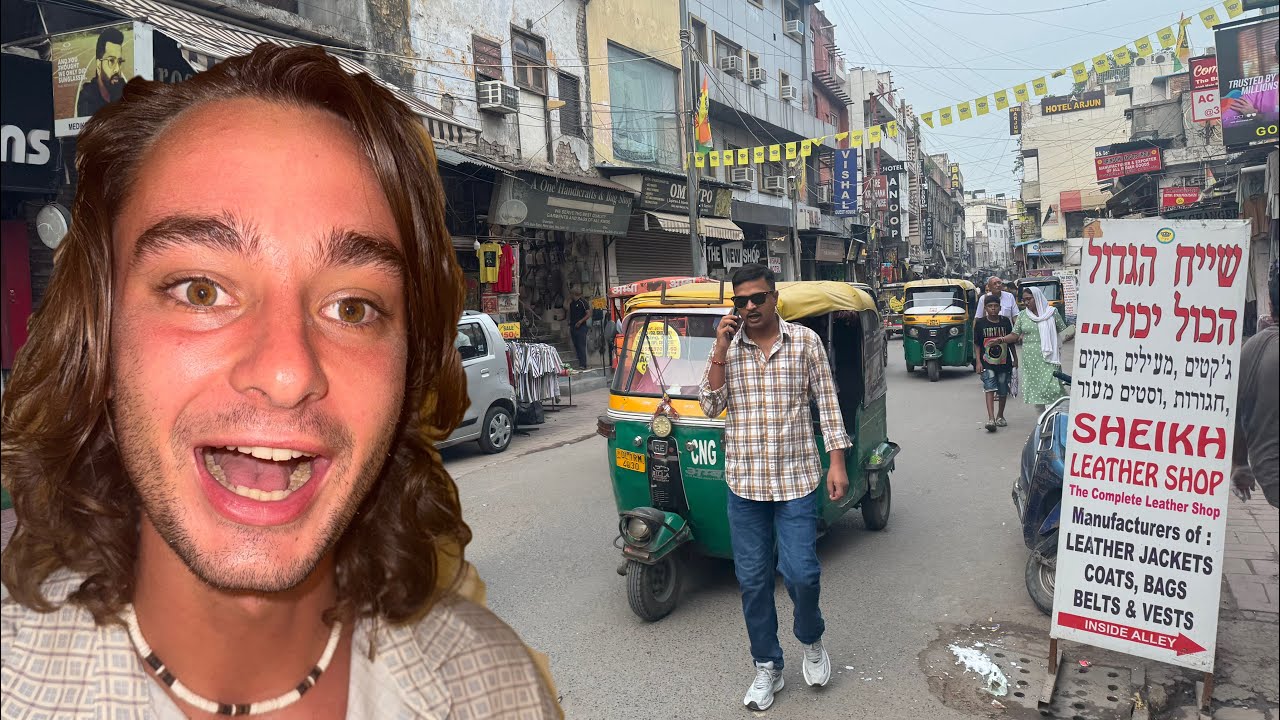 First Time in India - The RAW Streets of Delhi 🇮🇳