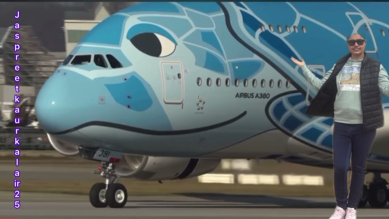 Aeroplane ✈️ landing and take off 