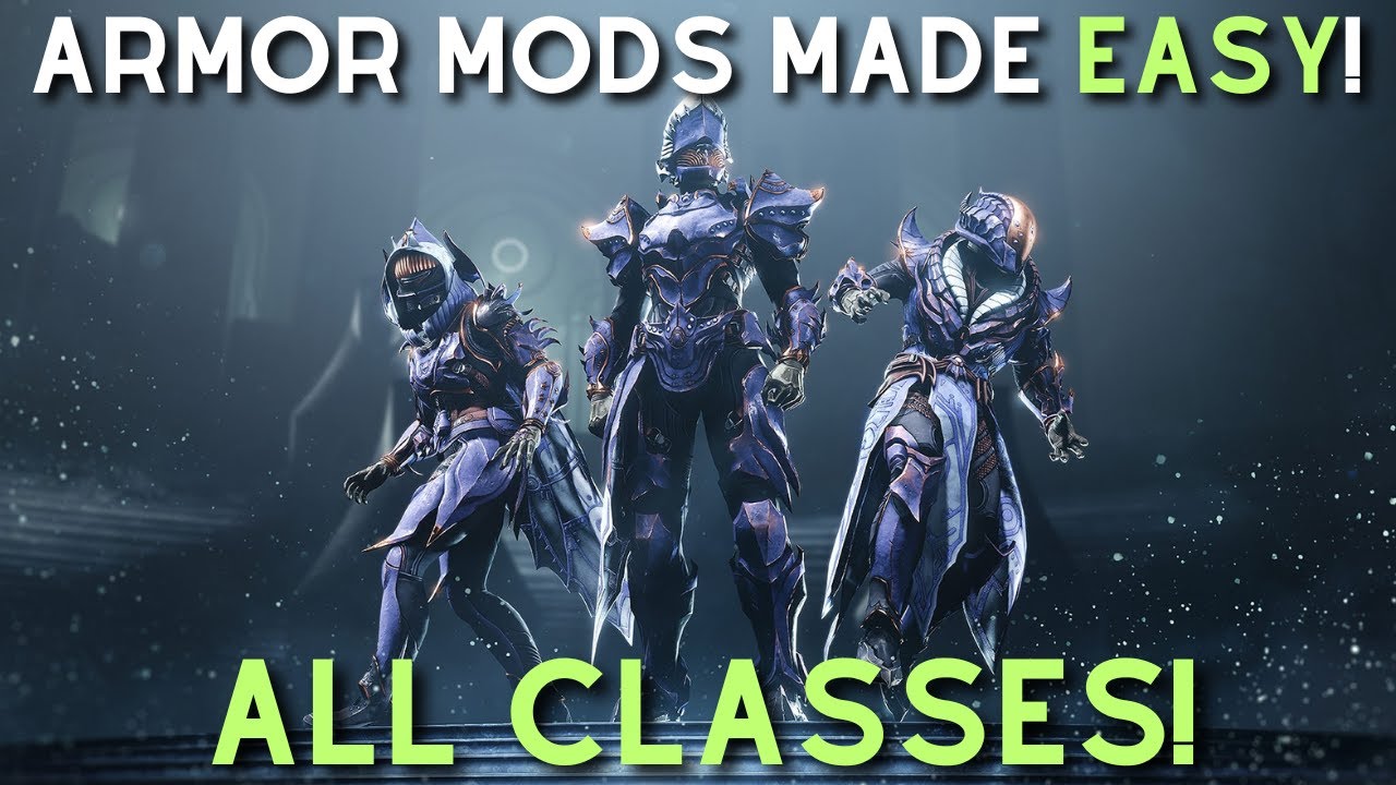 BEST Armor Mods for ALL Classes in Destiny 2 | Armor Mods Made EASY in 2024