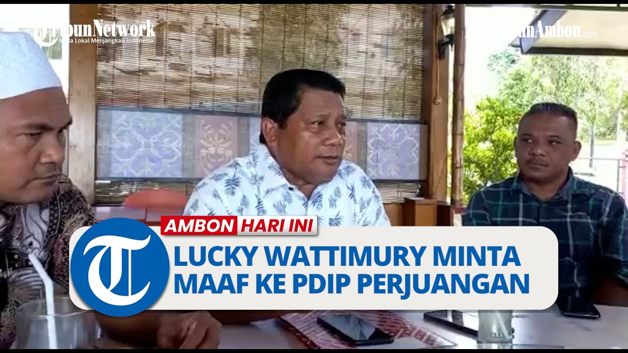 Akui Pinjam Uang Ratusan Juta, Lucky Wattimury Minta Maaf ke PDI Perjuangan