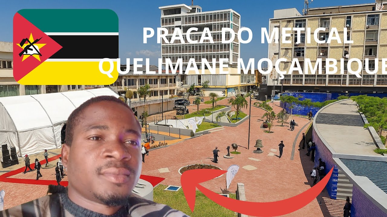 Como são espaço público em Moçambique? Conheça a praça do Metical de Quelimane, Moçambique África.