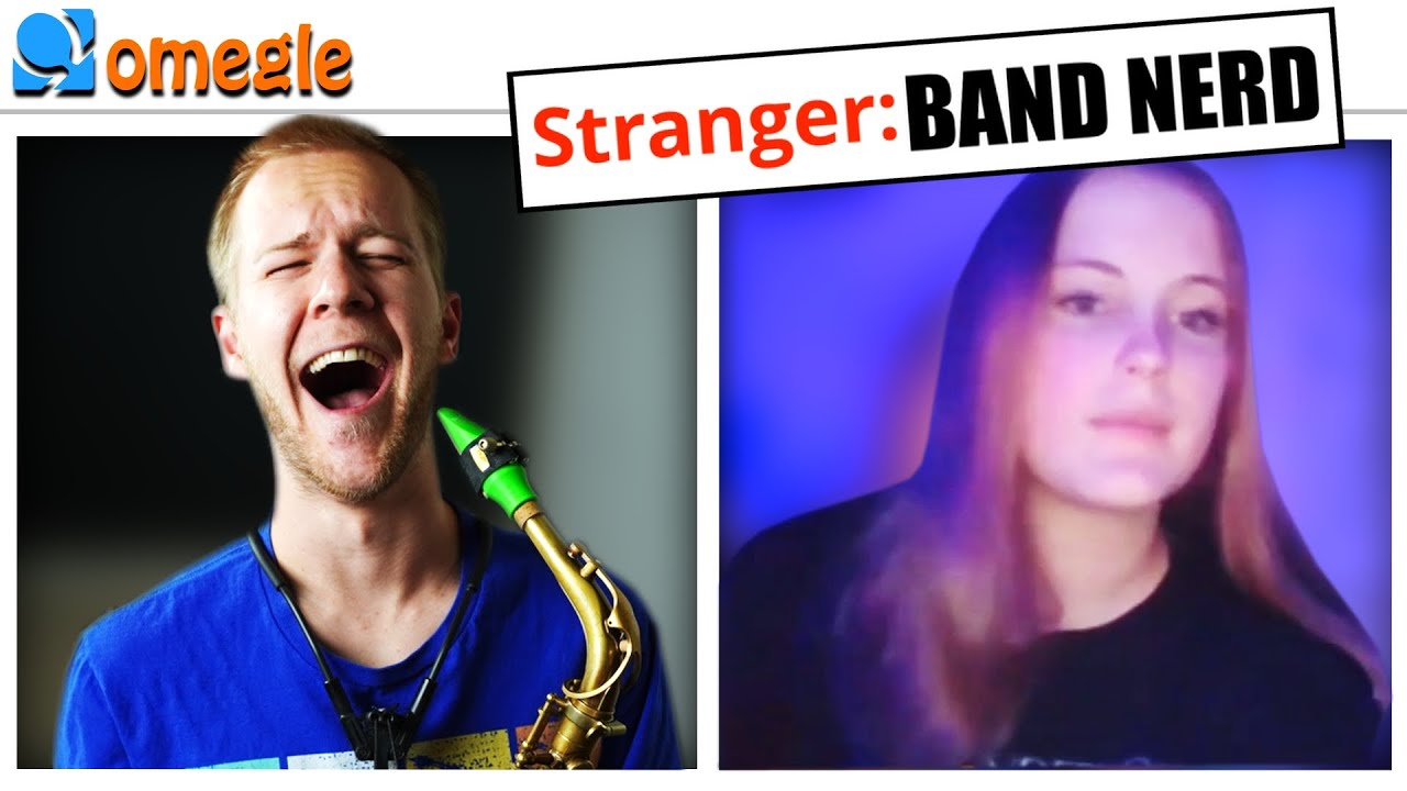 Саксофонист ТРОЛЛИТ незнакомцев на OMEGLE!