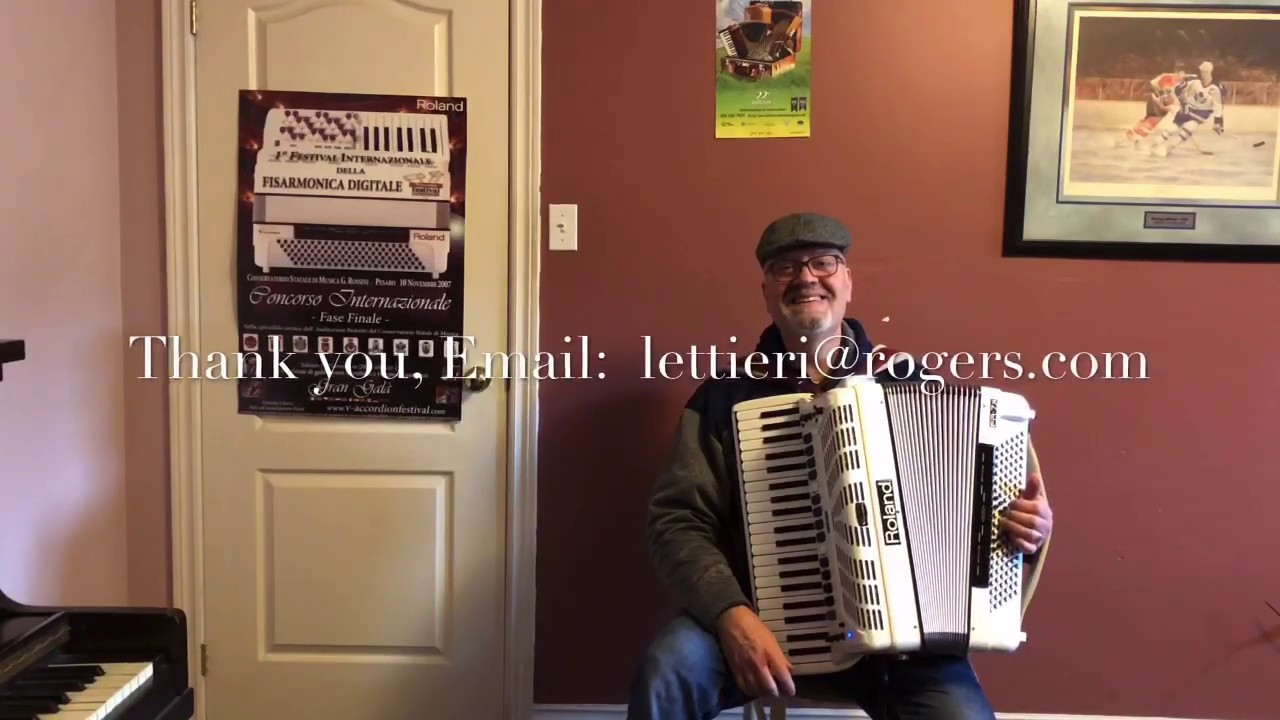 Dizzy Fingers, composed by Zez Confrey, performed by John Lettieri, Roland 7X Digital Accordion