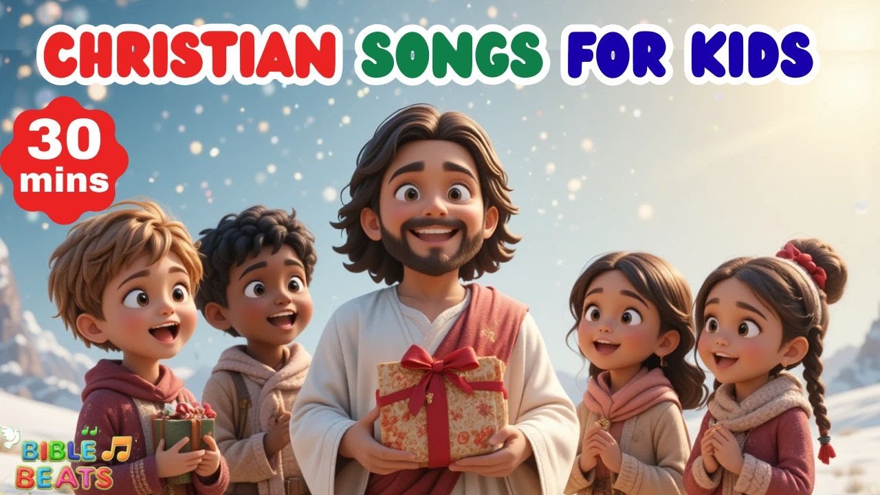 30 Minutes of Christian Songs for Kids 🎶 | Bible Songs + Christmas Bonus Mix