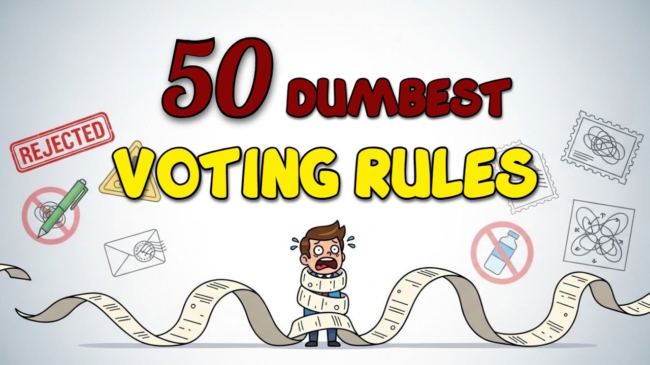 50 Dumbest Voting Rules That Still Trip Up Voters