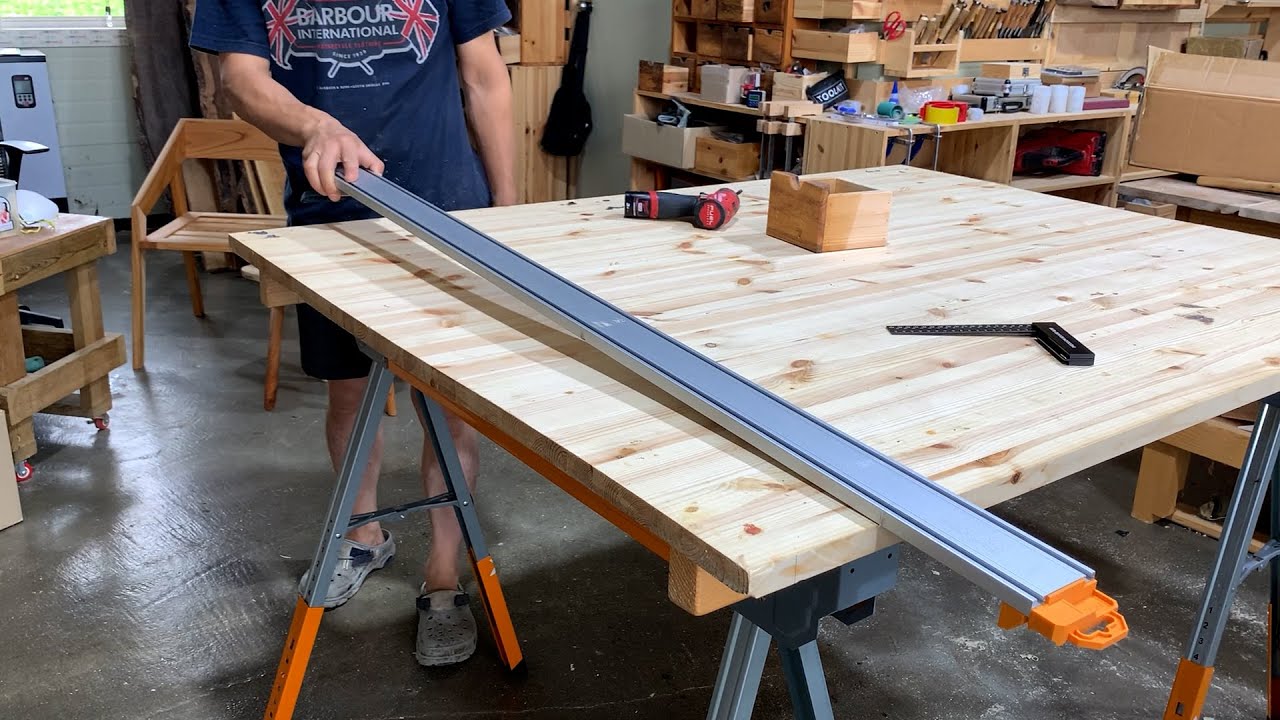 Workbench on the Bora Speed Sawhorse