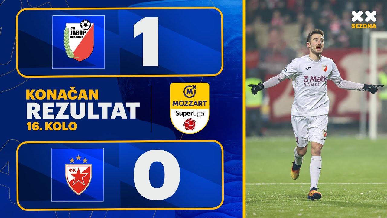 MBSLS 2025/26 - 16.Kolo: JAVOR MATIS – CRVENA ZVEZDA 1:0 (0:0)