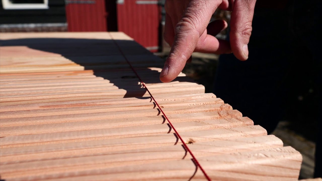 Antislipprofiel voor vlonderplanken - met antislipstrip (Installatie)