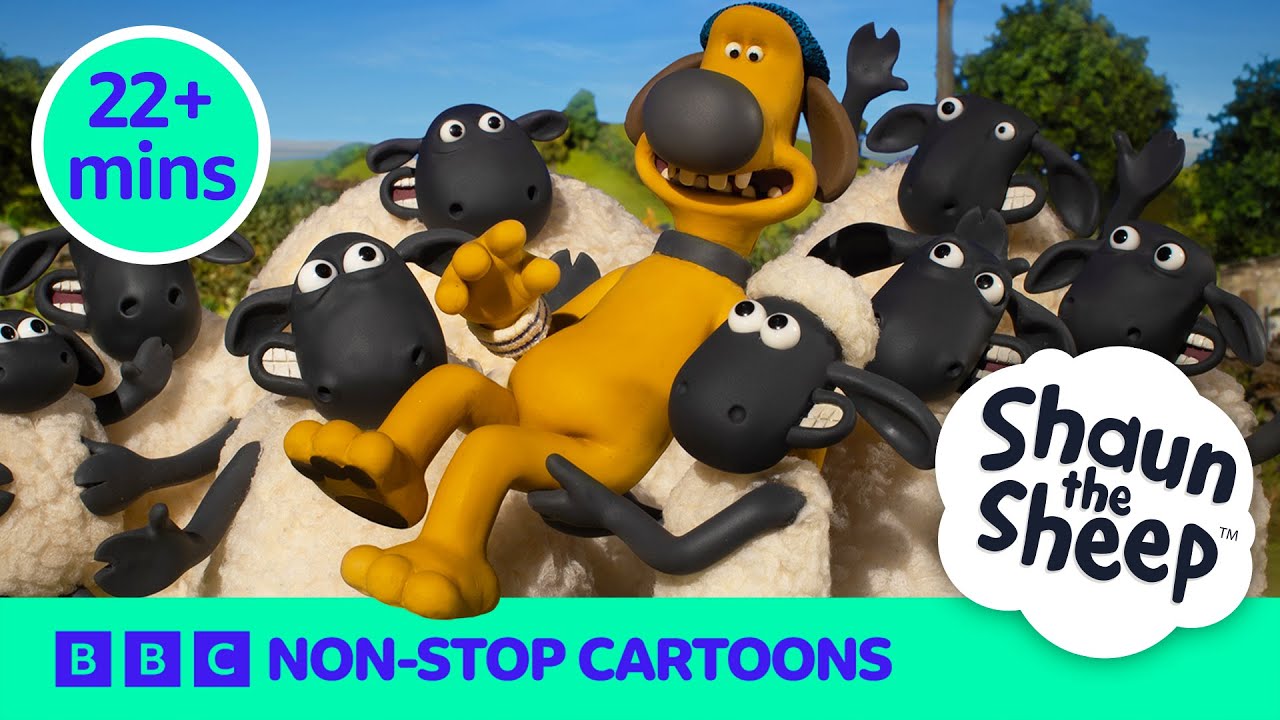Shaun the Sheep | 22+ Mins of Bitzer's Best Bits! | Cartoons for Kids