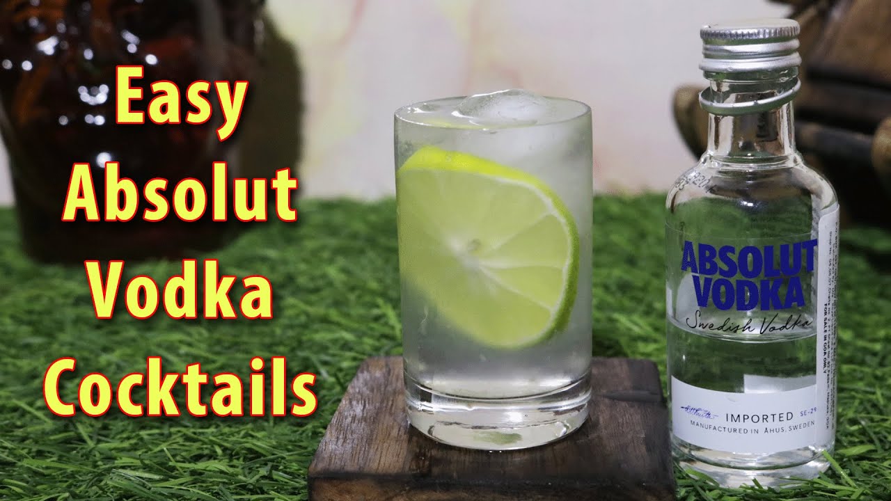 Absolut Vodka Cocktails | Vodka & Soda | how to drink absolut vodka | Absolut Lime & Soda