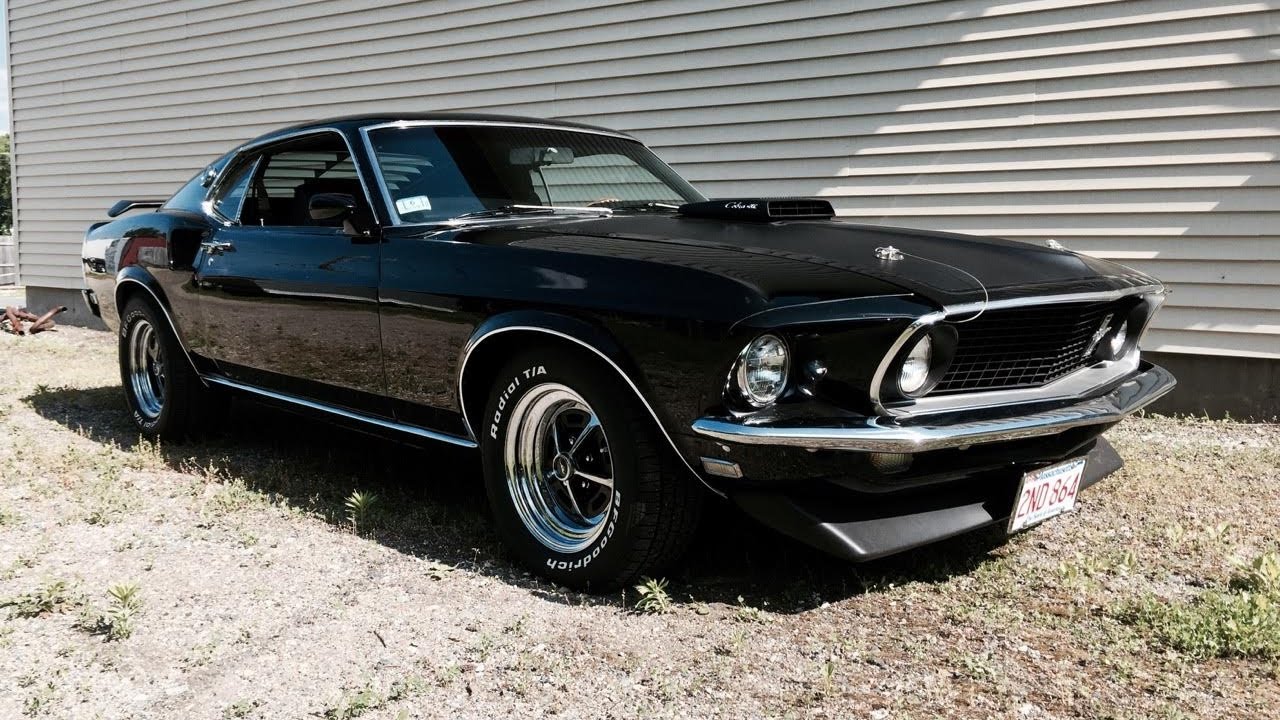 1969 Ford Mustang Mach 1 428 Cobra Jet Ram Air - Soundcheck - Exhaust!