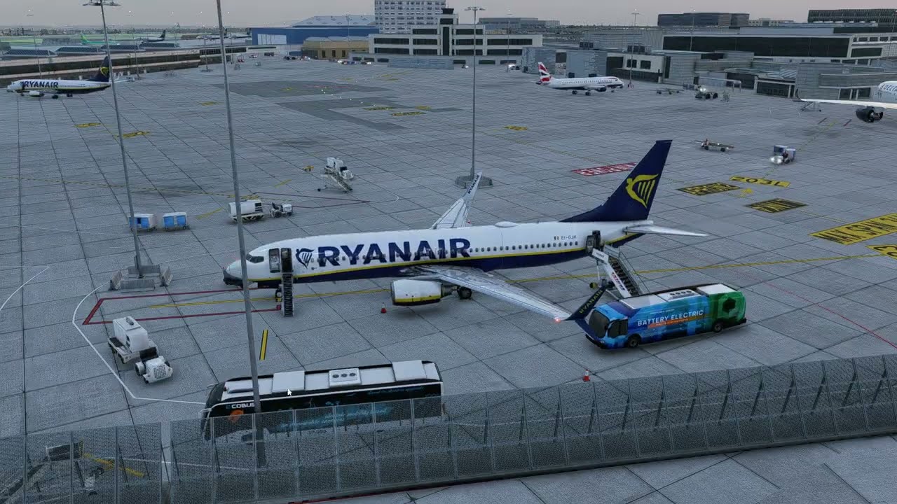 X-Plane 12.4 | Zibo 737-800 | Dublin To Kerry | FR611 | More ILS Autoland Trouble