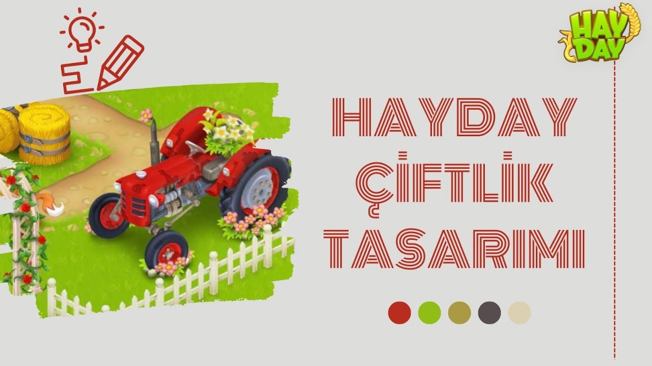 HAYDAY ÇİFTLİK TASARIMI 4 ✨ (Hay Day Çiftlik) #hayday